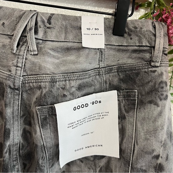 ✨FLASH SALE✨Good American 90s Marbled High Rise Jeans✨FINAL PRICE✨ - Picture 5 of 11